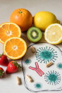 Healthy Lifestyle Vitamin C. Vitamin C Advantages for Health